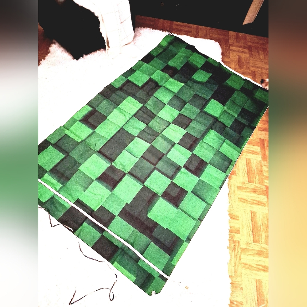 Minecraft Party Backdrop 3x5FT